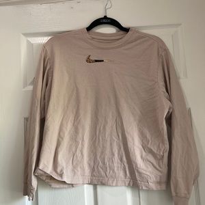 Beige Nike top